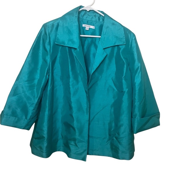 NWT Chico's Jacket/Blazer-medium - Picture 1 of 6